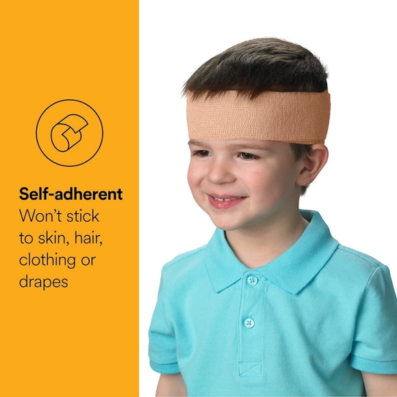 (4 For 10) Coban Cohesive Bandage Wrap | 3M 4 Inch | 5 Yard Standard Compression - Picture 5 of 6